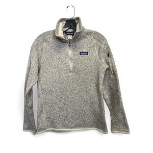 Patagonia Women’s Better Sweater 1/4 Zip-Up Fleece in Oatmeal Small